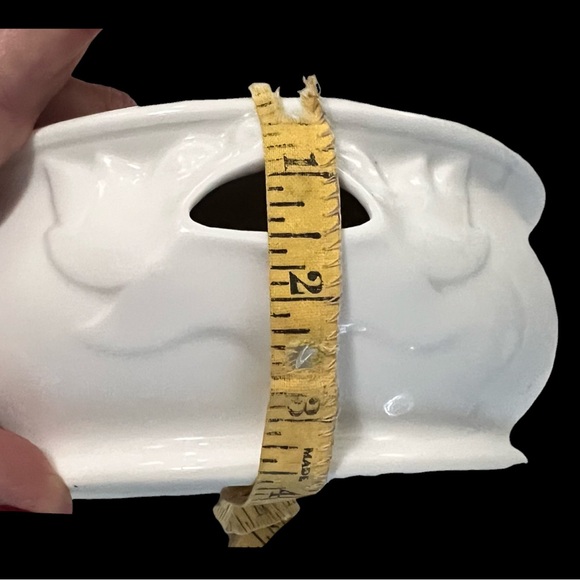 Antique White Royal Ironstone Victorian China Spittoon - Picture 8 of 8